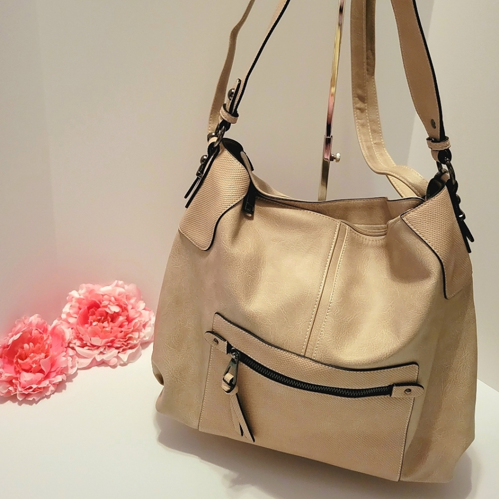 Large Tan Tote Bag